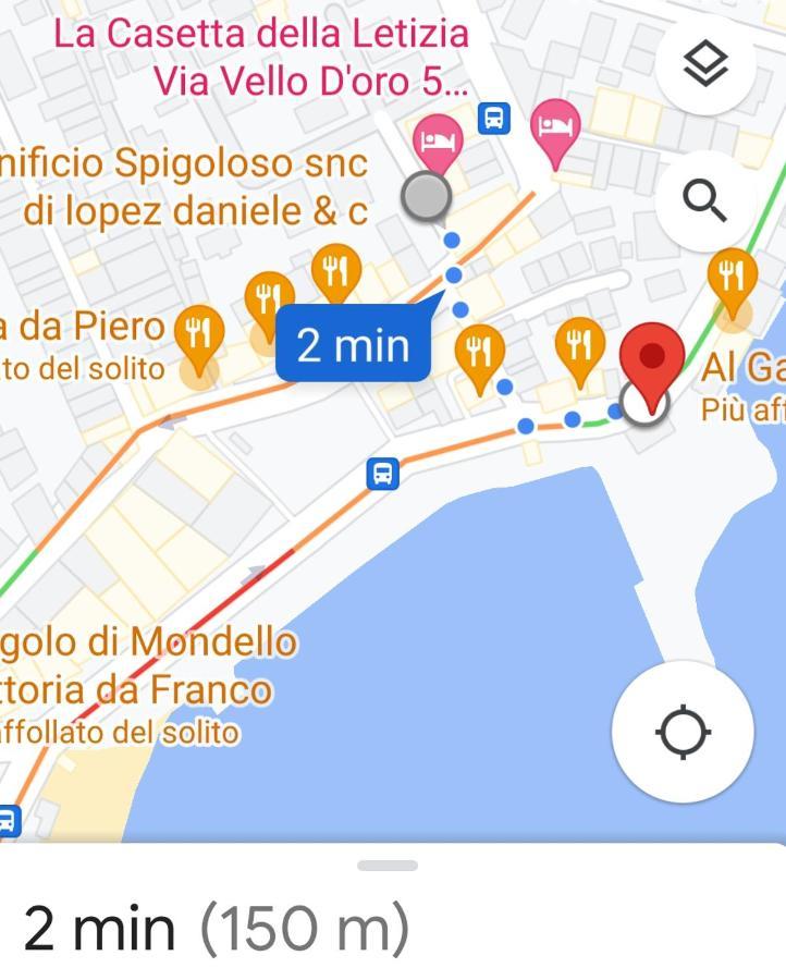 La Casetta Della Letizia Mondello Extérieur photo